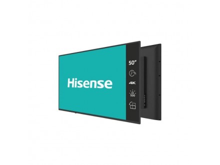 Hisense 50` 50GM60AE 4K UHD Digital Signage Display - 18/7 Operation