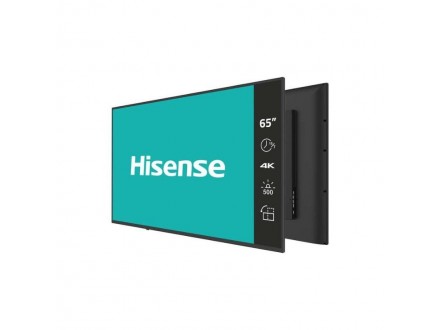 Hisense 65` 65GM60AE 4K UHD Digital Signage Display - 18/7 Operation