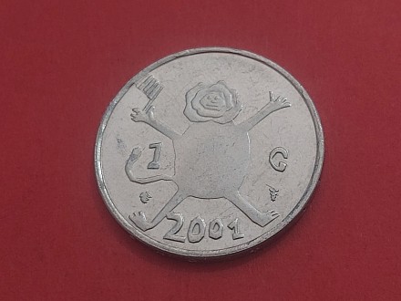 Holandija  - 1 cent 2001 god jubilarna