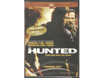 Hunted . Del Toro, Tommy Lee Jones