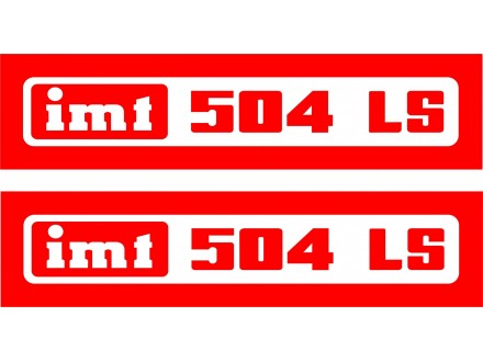 IMT 504 LS - Nalepnice za motokultivator