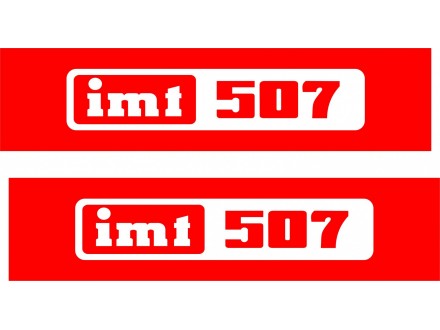 IMT 507 - -Nalepnice za motokultivator
