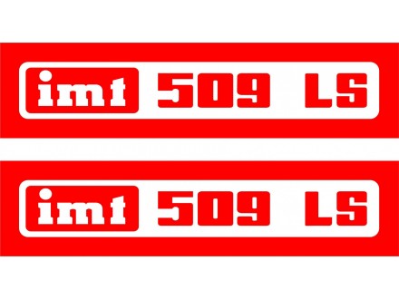 IMT 509 LS - -Nalepnice za motokultivator