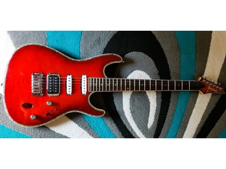 Ibanez SA 360 QM gitara sa DiMarzio magnetima + oprema