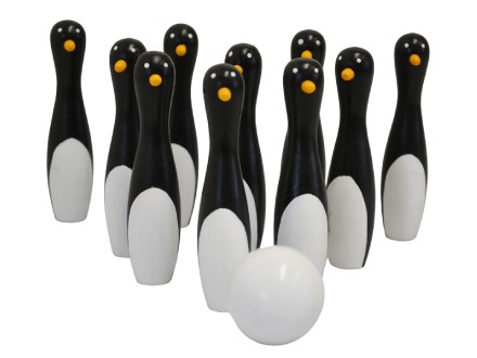 Igra kuglanje - Penguin Bowling