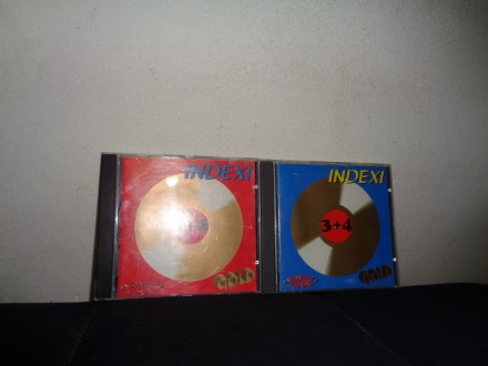 Indexi ‎– Gold 1+2  /Indexi ‎– Gold 3+4