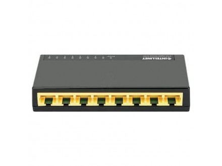 Intellinet MH Network Swc,1 Gb, 8-Port,Desktop,RJ45, crni