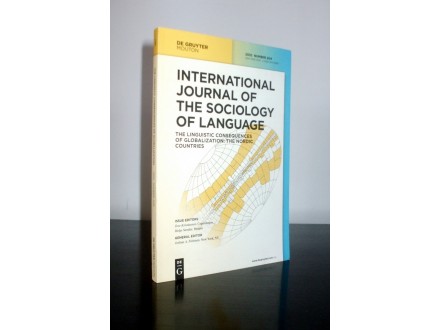International journal of the sociology of language, nov