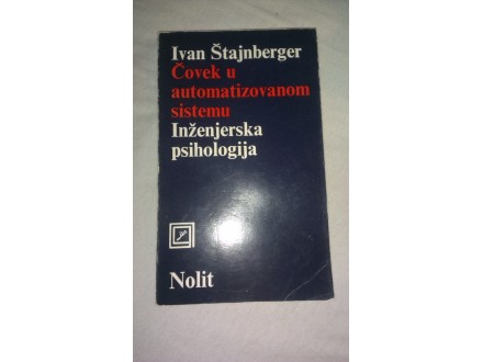 Inženjerska psihologija - Ivan Štajnberger