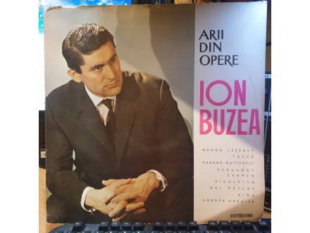 Ion Buzea ‎– Arii Din Opere (Recital Ion Buzea),LP