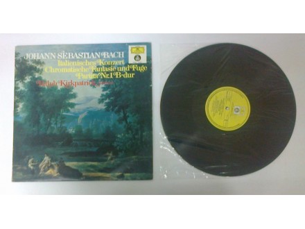 J. SEBASTIAN BACH - Italianisches Konzert (LP) licenca
