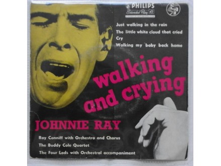 JOHNNIE RAY - WALKING AND CRYING (UK Press)