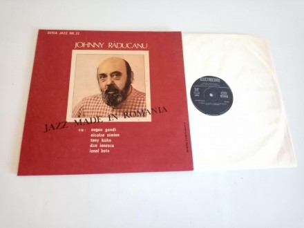 JOHNNY RADUCANU Jazz Made In Romania LP MINT