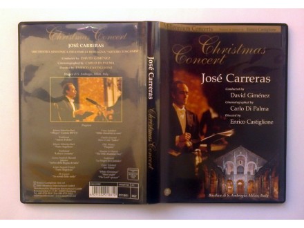 JOSE CARRERAS - Christmas Concert (DVD) Germany