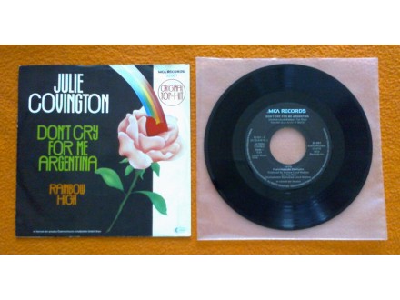 JULIE COVINGTON - Dont Cry For Me Argentina (singl)