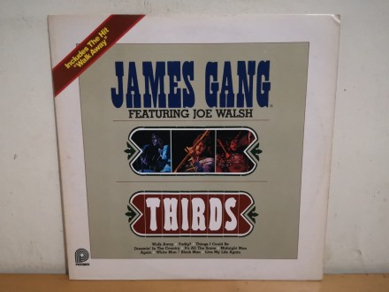 James Gang:Thirds   original