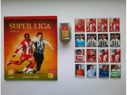Jelen Super Liga 2010/2011 280 slicice + prazan album