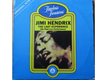 Jimi Hendrix-The Last Experiance Live  LP (1987)