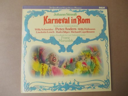 Johann Strauss - Karneval in Rom (LP, RCA, Germany)
