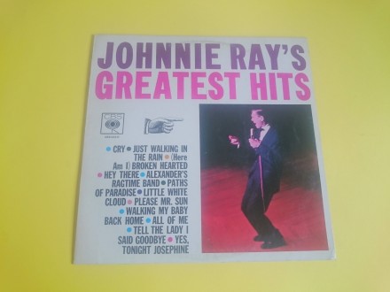 Johnnie Ray - Johnnie Rays Greatest