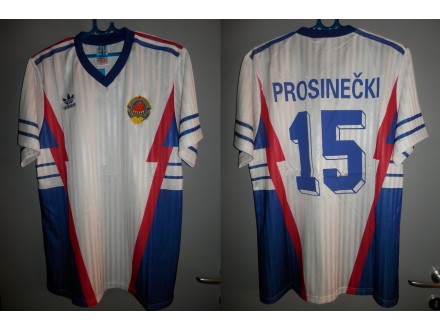 Jugoslavija dres (World Cup 1990) Prosinečki 15 Beli