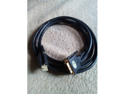 Kabel DVI na HDMI m/m (DVI to HDMI) 3 metra