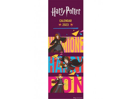 Kalendar 2023 - HP, Kids, Slim 15x42.5 cm - Harry Potter