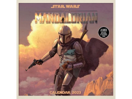 Kalendar 2023 - SW, The Mandalorian, 30x30 cm - The Mandalorian