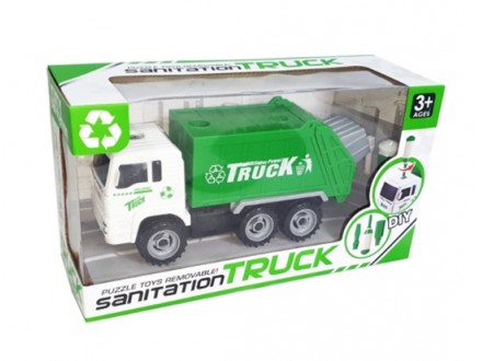 Kamion za reciklazu sa alatom