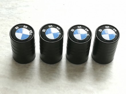 Kapice za ventile BMW - 4 komada crne