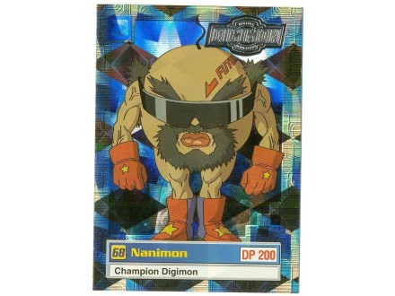 Kartica  `Digimon Upper Deck-Nanimon`