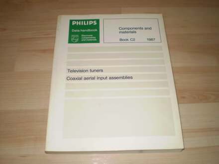 Katalog tjunera za televizore Philips iz 1987