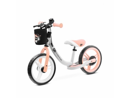 Kinderkraft bicikl guralica SPACE 2021 PEACH CORAL