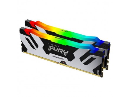 Kingston DIMM DDR5 32GB (2x16GB kit) 6400MT/s KF564C32RSAK2-32 FURY Renegade RGB
