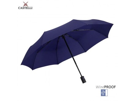 Kišobran Castelli Firenca sklopivi plavi - Novo