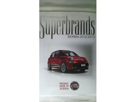 Knjiga:Superbrands 2012-2013.,131 str.,srp.