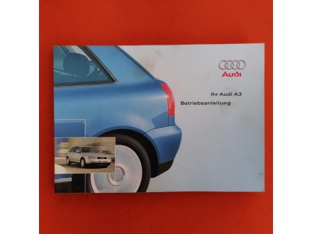 Knjiga uputstvo za upotrebu Audi A3 8L