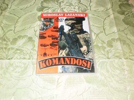 Komandosi - Miroslav Lazanski - DVD Video
