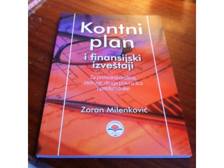 Kontni plan i finansijski izveštaji Zoran Milenković