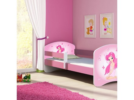 Krevet za decu pink 140X70 ACMA 2