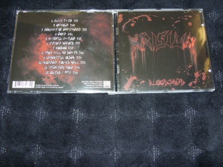 Krisiun – Bloodshed CD Century Media USA 2004.