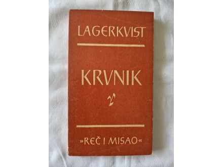 Krvnik - Lagerkvist