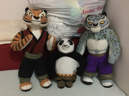 Kung Fu Panda plisane igracke Po, Tigrica i Tai Lung