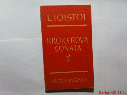 L. N. TOLSTOJ -  KROJCEROVA SONATA