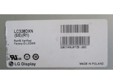 LCD Panel 32` LC320DXN  (SE)  (R1)