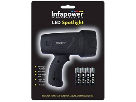 LED Baterijska Lampa INFAPOWER F017