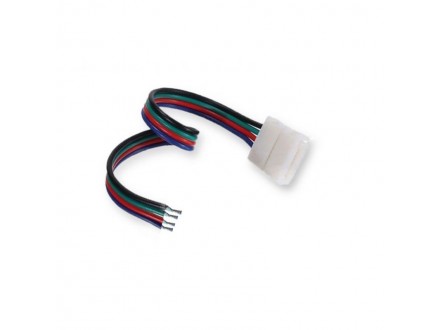 LED KONEKTOR 10mm RGB KABL CL-D0010(5kom)