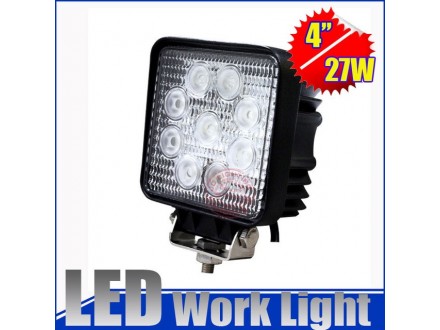 LED Reflektor  27W  12V - 24V  2000 Lm