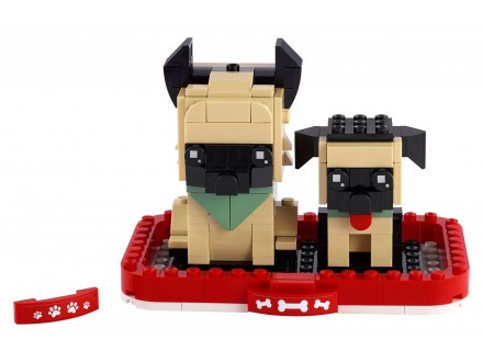 LEGO BrickHeadz - 40440 German Shepherd &; Puppy