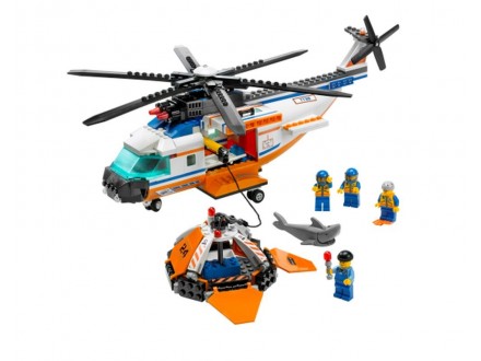 LEGO City - 7738 Coast Guard Helicopter & Life Raft